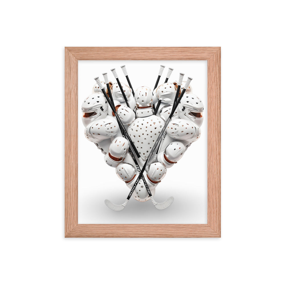 Ice Hockey Passionate Art