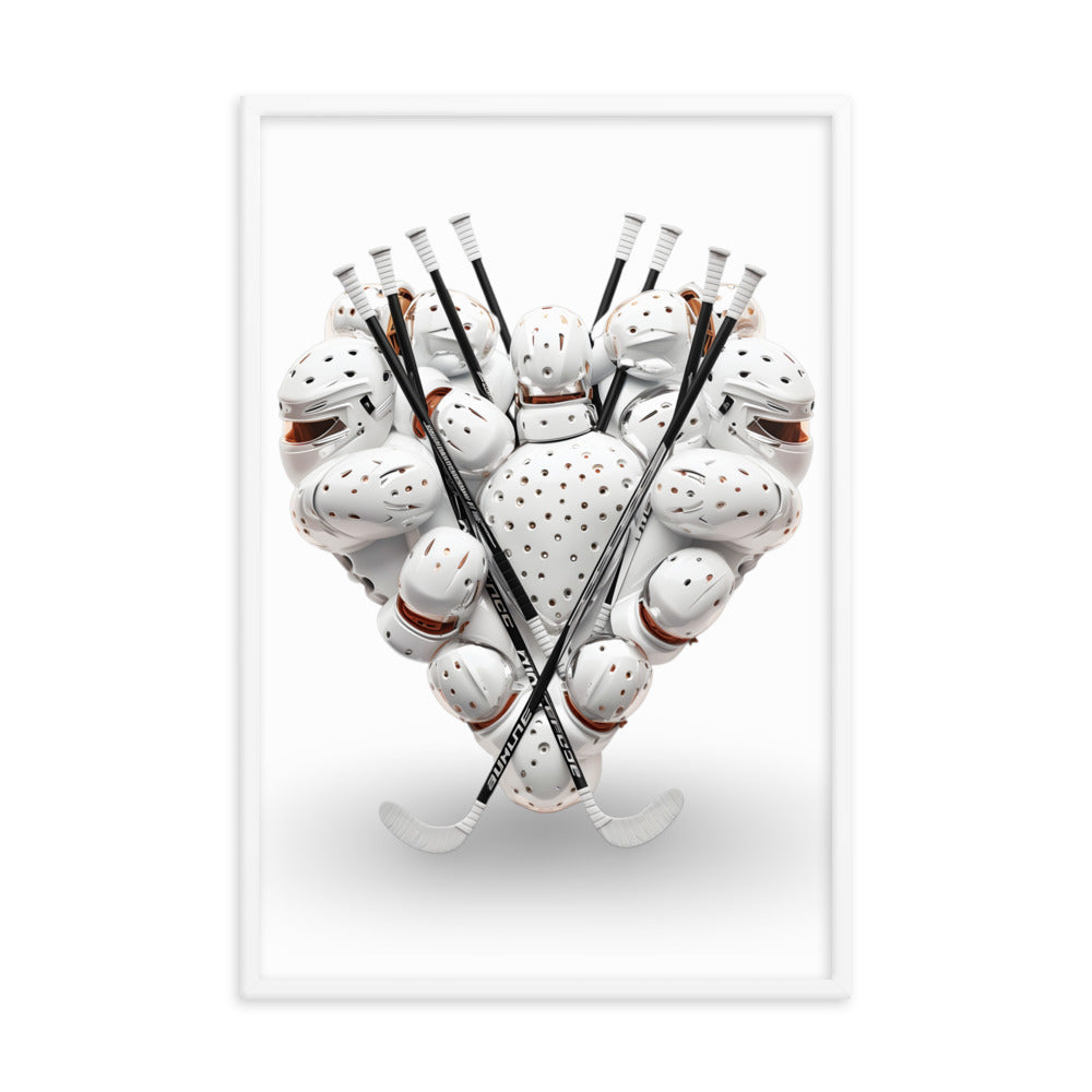 Ice Hockey Passionate Art