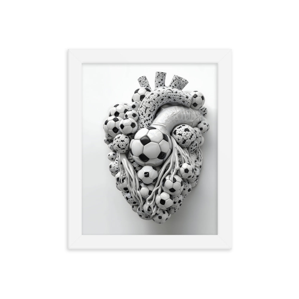 Soccer Passionate Heartfelt Art