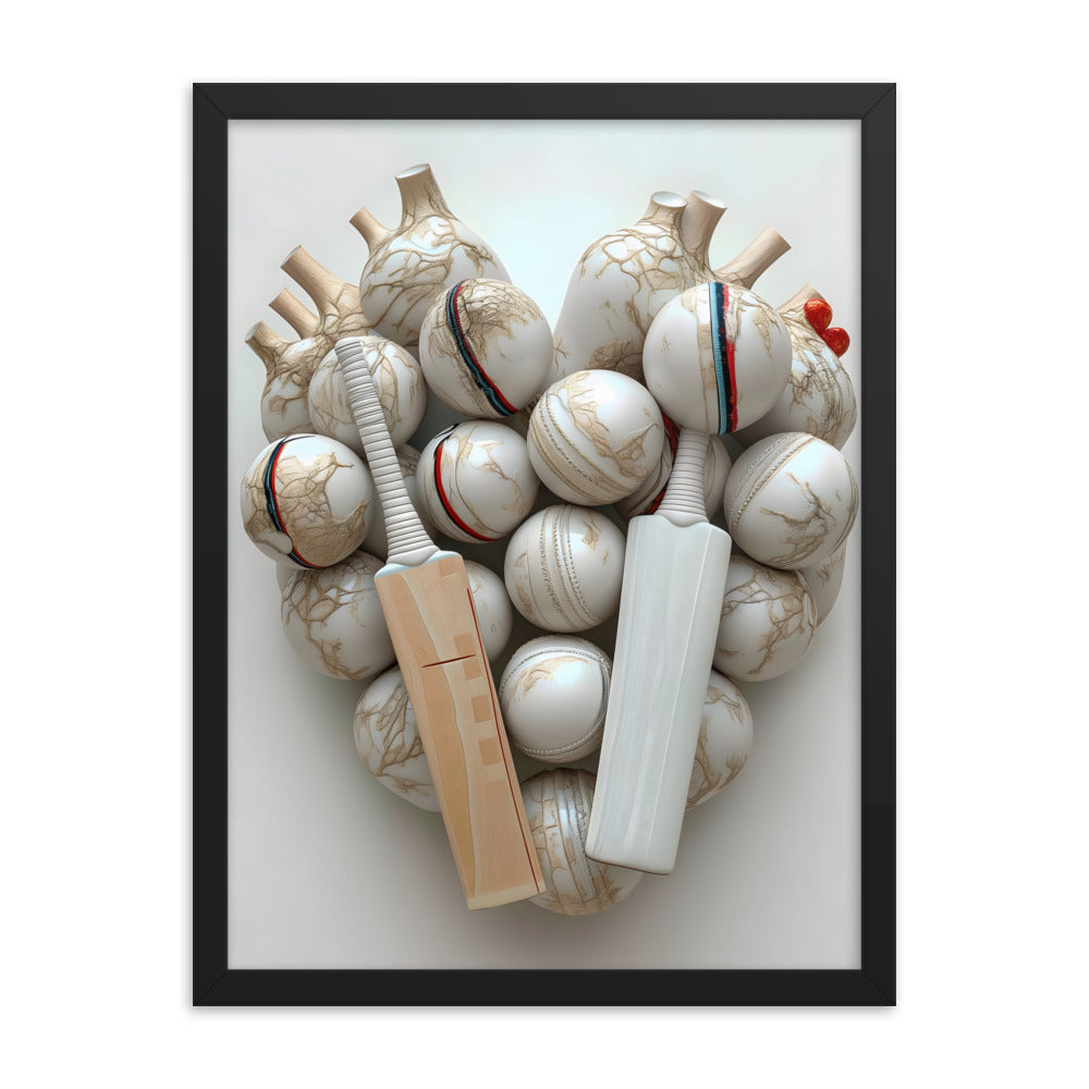 Cricket Passionate Heartfelt Art