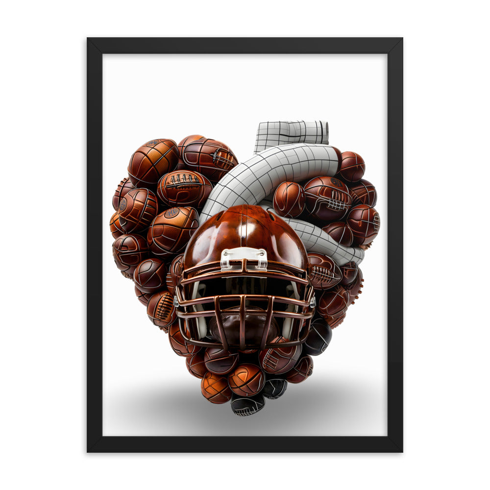 American Football Passionate Art