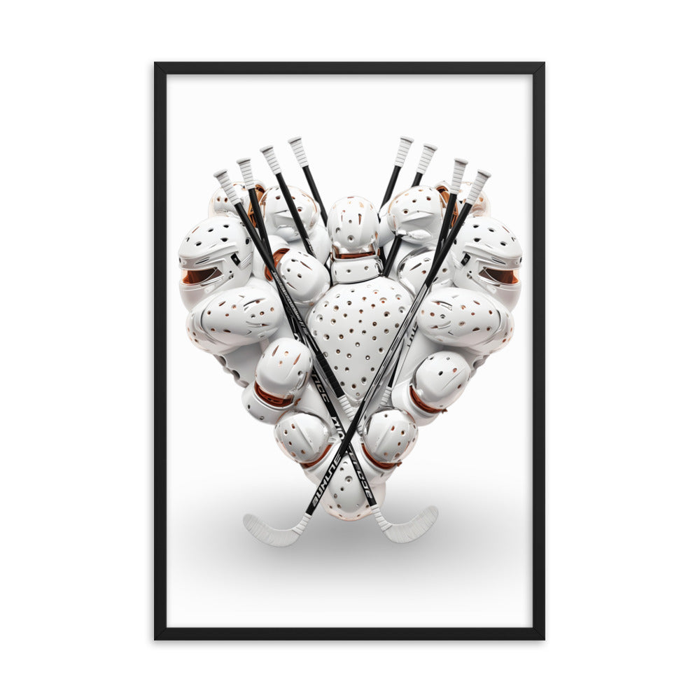 Ice Hockey Passionate Art