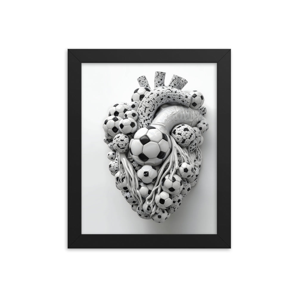 Soccer Passionate Heartfelt Art