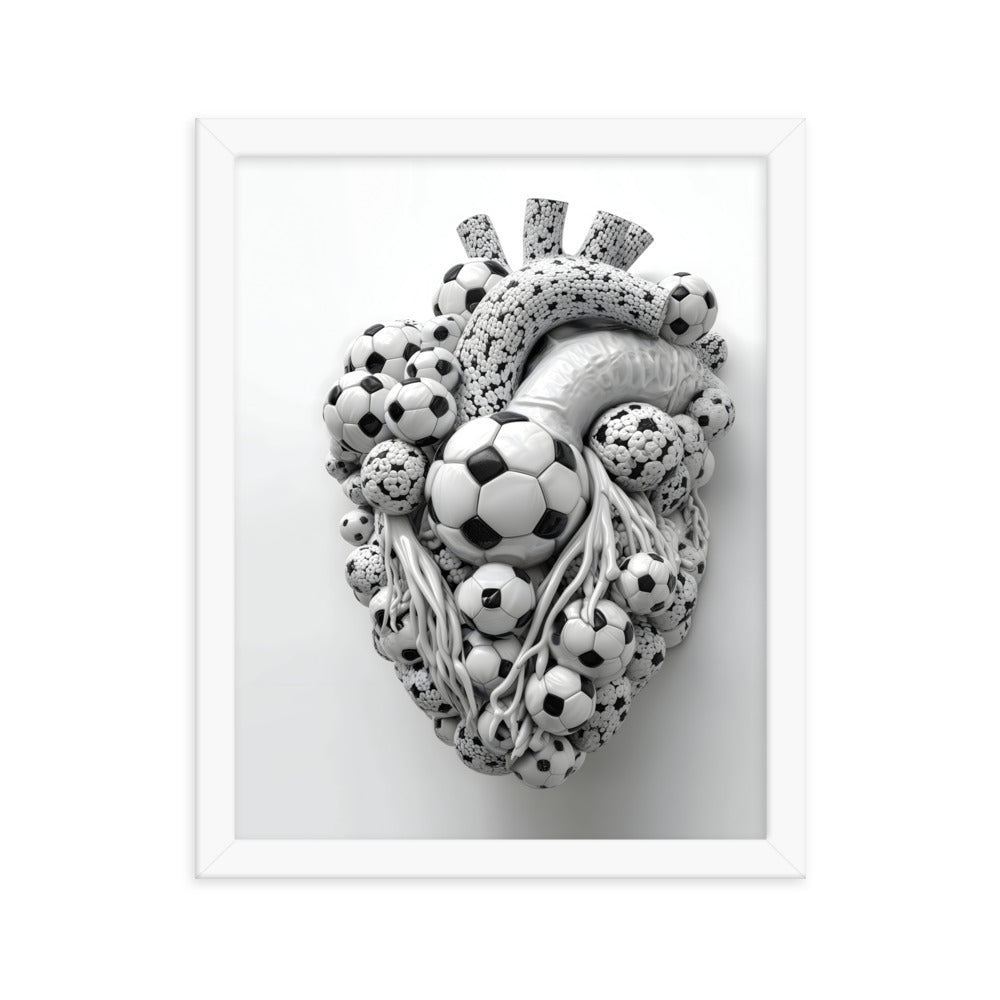 Soccer Passionate Heartfelt Art