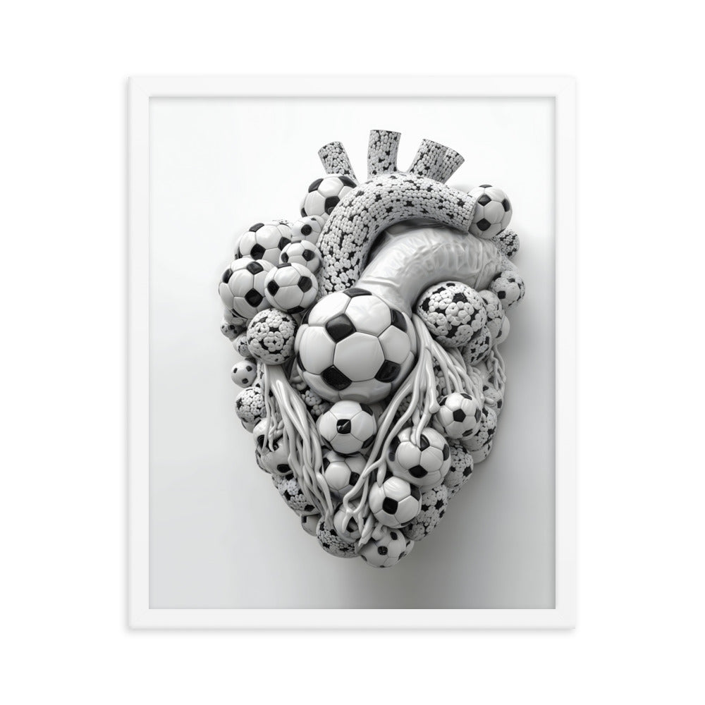 Soccer Passionate Heartfelt Art