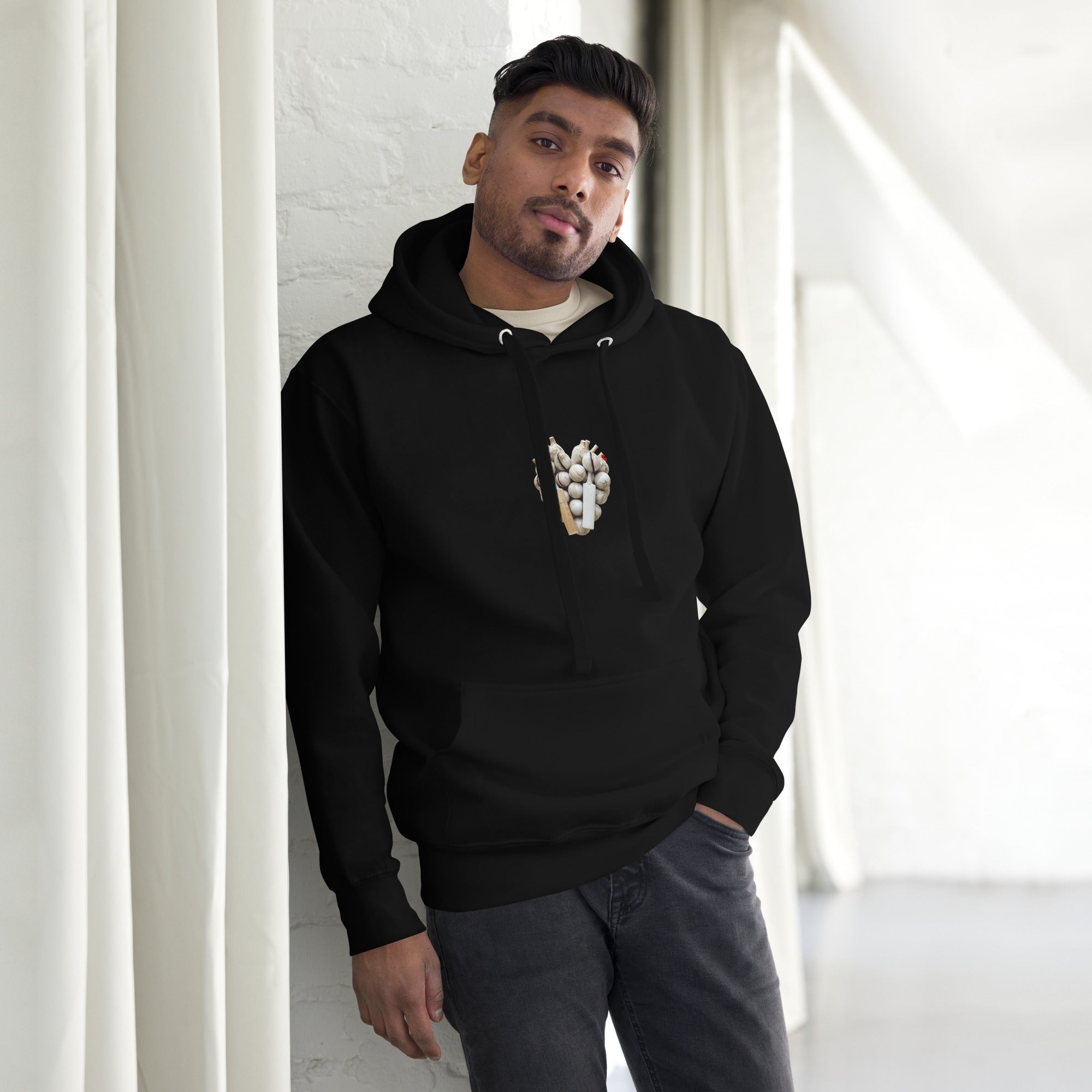 Cricket Passion Unisex Hoodie: